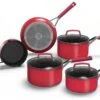 Ninja Zerostick Aluminium 5 Piece Non Stick Pan Set - Red 2 Ninja Zerostick Aluminium 5 Piece Non Stick Pan Set - Red -Home Sales Store 1120185 R Z001A