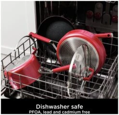 Ninja Zerostick Aluminium 5 Piece Non Stick Pan Set - Red 15 Ninja Zerostick Aluminium 5 Piece Non Stick Pan Set - Red -Home Sales Store 1120185 R Z005A