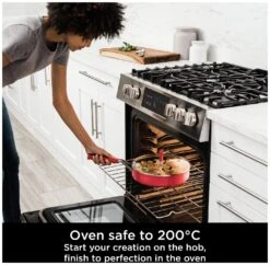 Ninja Zerostick Aluminium 5 Piece Non Stick Pan Set - Red 18 Ninja Zerostick Aluminium 5 Piece Non Stick Pan Set - Red -Home Sales Store 1120185 R Z008A