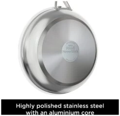 Ninja Zerostick Stainless Steel 3 Piece Non Stick Pan Set -Home Sales Store 1120233 R Z003A