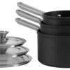 Ninja Zerostick Stackable 3 Piece Non Stick Pan Set -Home Sales Store 1120264 R Z001A