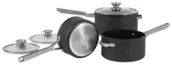 Ninja Zerostick Stackable 3 Piece Non Stick Pan Set -Home Sales Store 1120264 R Z007A