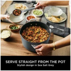 Ninja Zerostick 30cm Non Stick Aluminium Possible Pot -Grey -Home Sales Store 1120288 R Z005A