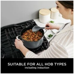 Ninja Zerostick 30cm Non Stick Aluminium Possible Pot -Grey -Home Sales Store 1120288 R Z007A