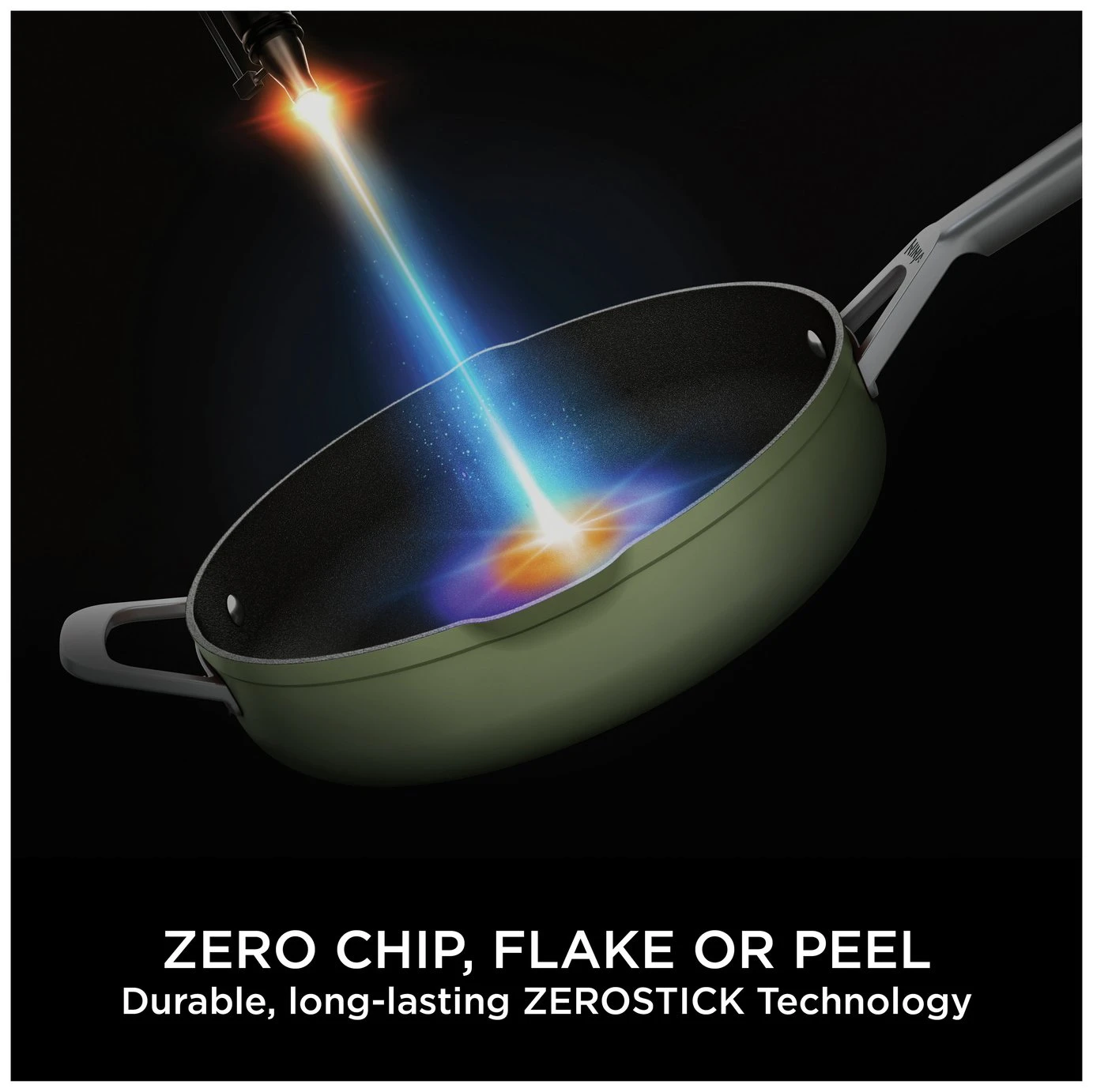 Ninja Zerostick 30cm Non Stick Aluminium Possible Pot -Green 6 Ninja Zerostick 30cm Non Stick Aluminium Possible Pot -Green - Image 4
