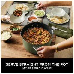 Ninja Zerostick 30cm Non Stick Aluminium Possible Pot -Green 17 Ninja Zerostick 30cm Non Stick Aluminium Possible Pot -Green -Home Sales Store 1120295 R Z005A