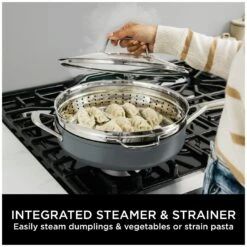 Ninja Zerostick 28cm Non Stick Aluminium Possible Pan -Grey -Home Sales Store 1120305 R Z008A