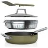 Ninja Zerostick 28cm Non Stick Aluminium Possible Pan -Green -Home Sales Store 1120312 R Z001A