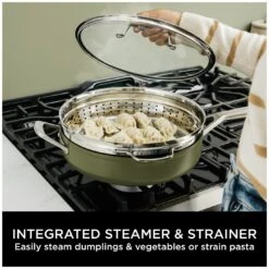 Ninja Zerostick 28cm Non Stick Aluminium Possible Pan -Green -Home Sales Store 1120312 R Z008A