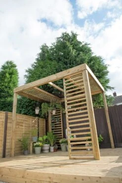 Forest Garden Dining Pergola -Home Sales Store 1122705 R Z003C