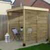 Forest Garden Modular Pergola With 3 Side Panels -Home Sales Store 1122750 R Z001A