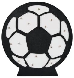 Glow Kids Wooden Football Table Light - Black & White -Home Sales Store 1151381 R Z002A