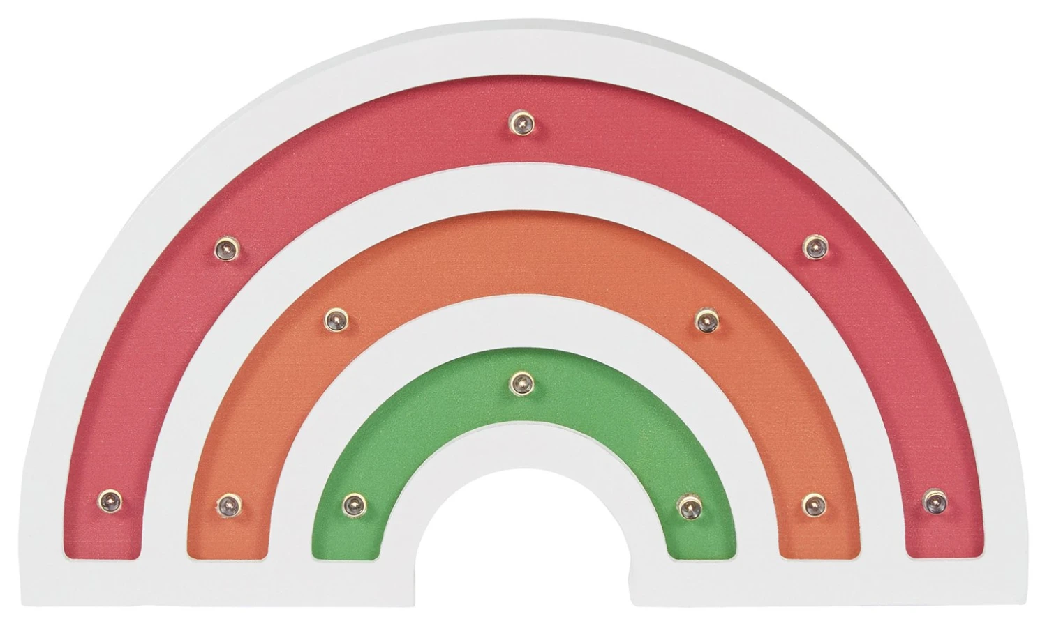 Glow Kids Wooden Rainbow Table Light - Multicoloured 6 Glow Kids Wooden Rainbow Table Light - Multicoloured - Image 4