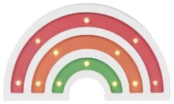 Glow Kids Wooden Rainbow Table Light - Multicoloured 13 Glow Kids Wooden Rainbow Table Light - Multicoloured -Home Sales Store 1151398 R Z002C