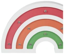 Glow Kids Wooden Rainbow Table Light - Multicoloured 12 Glow Kids Wooden Rainbow Table Light - Multicoloured -Home Sales Store 1151398 R Z003A