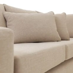 Habitat Eton Fabric Left Hand Corner Sofa - Biege -Home Sales Store 1151484 R Z010A