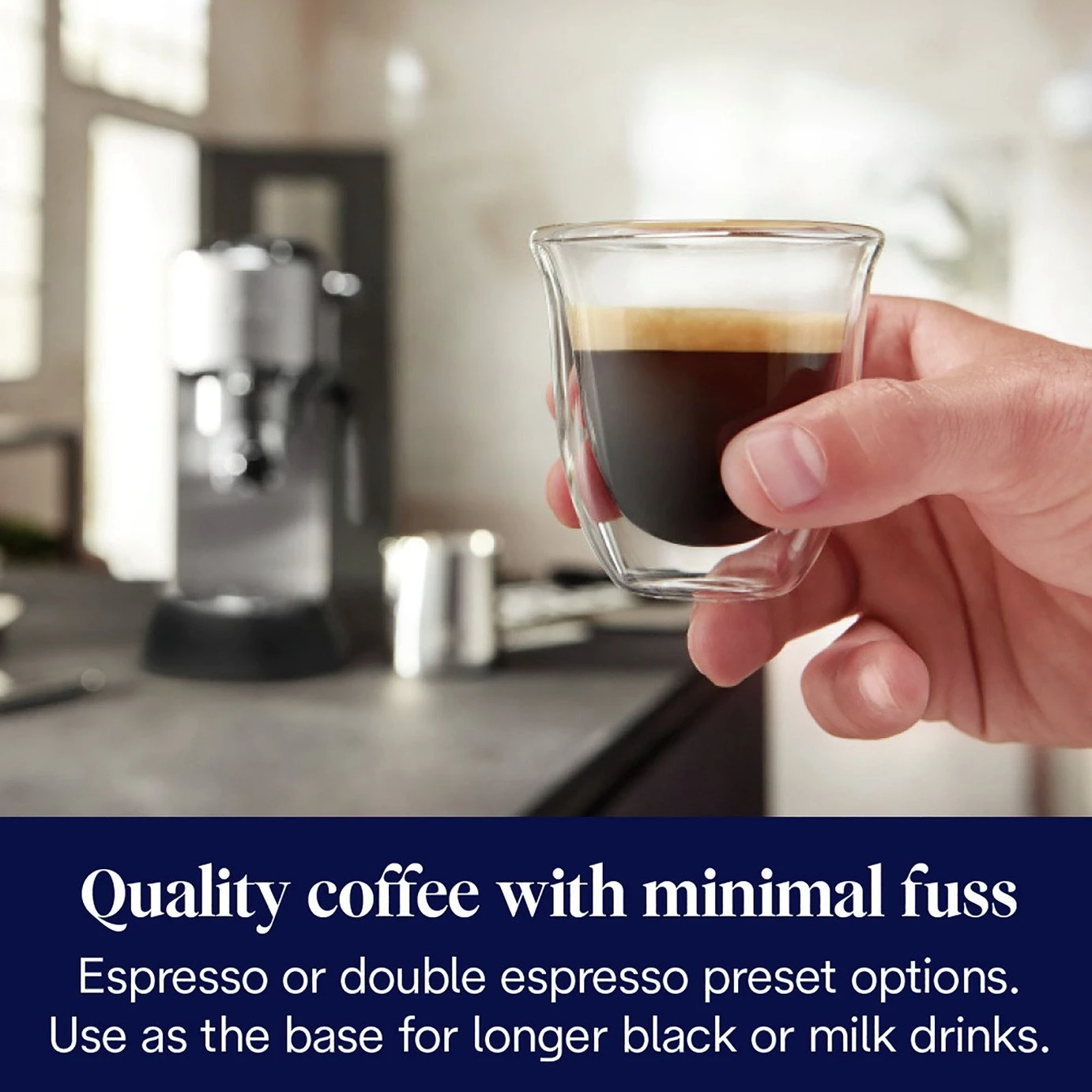 De'Longhi EC885.M Dedica Arte Espresso Coffee Machine 4 De'Longhi EC885.M Dedica Arte Espresso Coffee Machine - Image 2