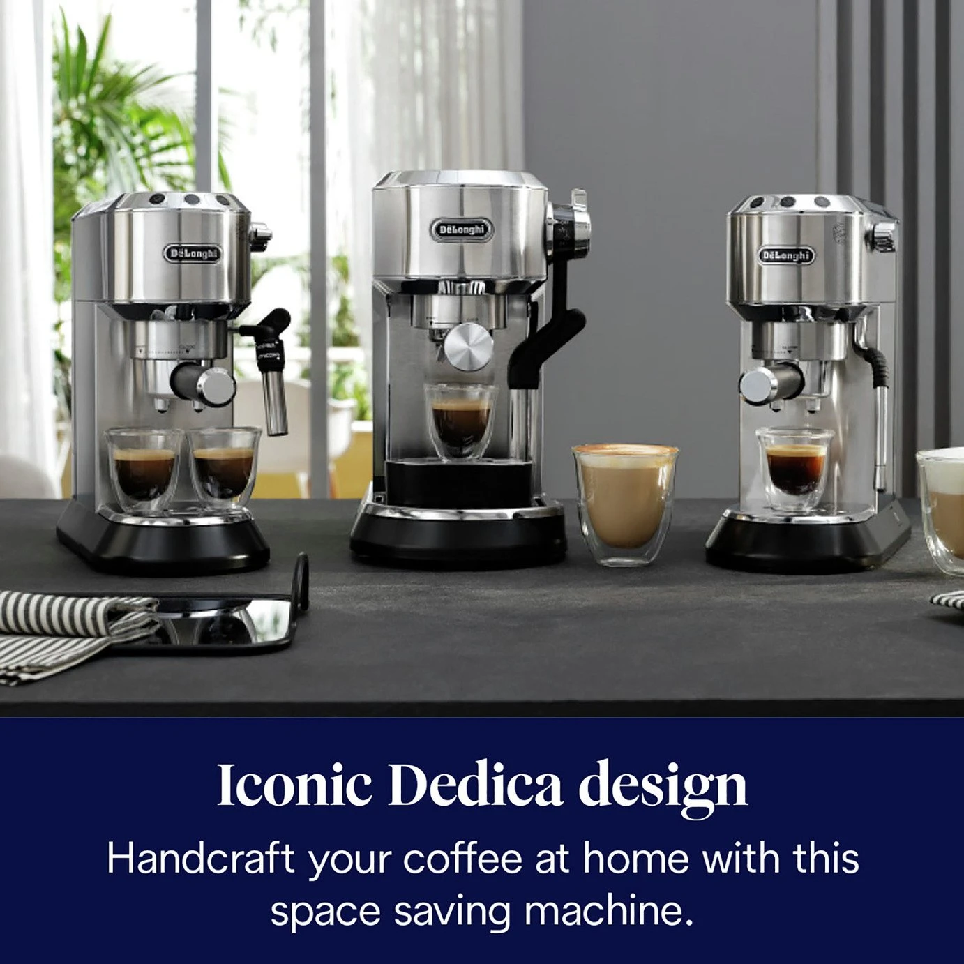 De'Longhi EC885.M Dedica Arte Espresso Coffee Machine 5 De'Longhi EC885.M Dedica Arte Espresso Coffee Machine - Image 3