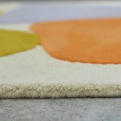 Habitat Geometric Cut Pile Rug - 120X170cm - Multicoloured -Home Sales Store 1179985 R Z002C