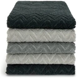 Habitat Zig Zag Terry Pack Of 5 Tea Towels 9 Habitat Zig Zag Terry Pack Of 5 Tea Towels -Home Sales Store 1185182 R Z002A