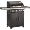 LANDMANN Rexon CooK 4 Burner Gas BBQ - Black 2 LANDMANN Rexon CooK 4 Burner Gas BBQ - Black -Home Sales Store 1189119 R Z001A