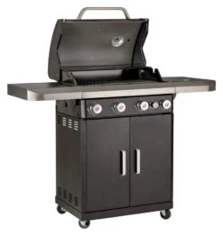 LANDMANN Rexon CooK 4 Burner Gas BBQ - Black 15 LANDMANN Rexon CooK 4 Burner Gas BBQ - Black -Home Sales Store 1189119 R Z008A