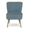 Habitat Eppy Fabric Accent Chair - Blue -Home Sales Store 1230116 R Z001A