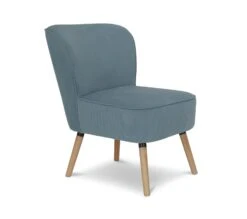 Habitat Eppy Fabric Accent Chair - Blue -Home Sales Store 1230116 R Z004A