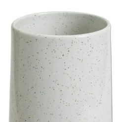 Habitat Reactive Glaze Dipped Ceramic Vase - White -Home Sales Store 1230398 R Z003A