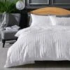 Habitat Crinkle White Bedding Set - Single -Home Sales Store 1232389 R Z001A
