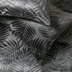 Habitat Velvet Feather Charcoal Bedding Set - Double -Home Sales Store 1232499 R Z003A