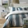 Habitat Cotton Coastal Stripe Blue Bedding Set - Single -Home Sales Store 1232884 R Z001A