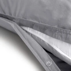 Habitat Cotton 180TC Linen Look Grey Bedding Set - Single -Home Sales Store 1233144 R Z004A