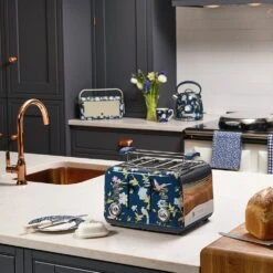 Laura Ashley VQSBT583BSUK 4 Slice Toaster - Blue -Home Sales Store 1233508 R Z002A