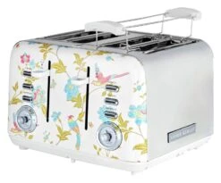 Laura Ashley VQSBT583WSUK 4 Slice Toaster - White -Home Sales Store 1233515 R Z006A