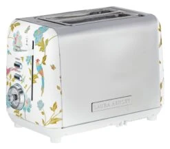 Laura Ashley VQSBT582WSUK 2 Slice Toaster - White