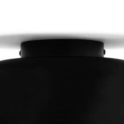 Habitat Modern Globe Metal Bathroom Ceiling Light - Black -Home Sales Store 1233584 R Z002A