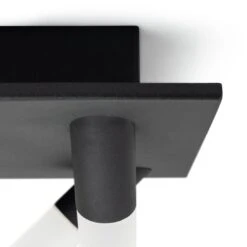 Habitat Metal 4 Light LED Bathroom Flush Ceiling Light-Black -Home Sales Store 1233687 R Z002A