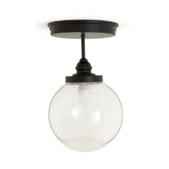 Habitat Globe Metal Bathroom Pendant Light - Black -Home Sales Store 1233797 R Z001C