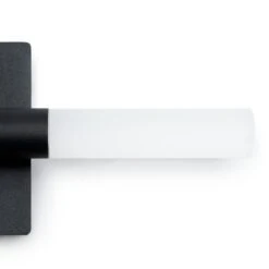 Habitat Metal 2 Light LED Bathroom Wall Light - Black -Home Sales Store 1233876 R Z002A