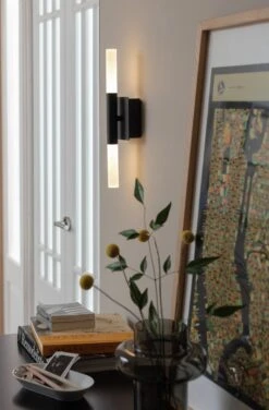 Habitat Metal 2 Light LED Bathroom Wall Light - Black -Home Sales Store 1233876 R Z003C