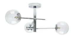 Habitat Sputnik Metal Bathroom Flush Ceiling Light - Chrome 9 Habitat Sputnik Metal Bathroom Flush Ceiling Light - Chrome -Home Sales Store 1233890 R Z001C