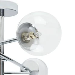 Habitat Sputnik Metal Bathroom Flush Ceiling Light - Chrome 11 Habitat Sputnik Metal Bathroom Flush Ceiling Light - Chrome -Home Sales Store 1233890 R Z002A