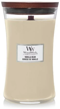 Woodwick Large Jar Candle - Vanilla Bean