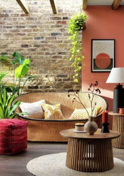 Habitat Geo Tufted Cushion - Yellow & White - 60x30cm -Home Sales Store 1240209 R Z005C