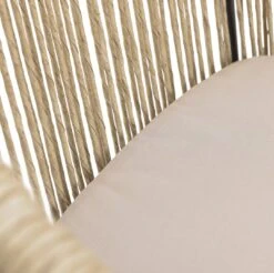 Habitat Malta 4 Seater Rattan Effect Garden Bar Set -Natural -Home Sales Store 1242245 R Z007A