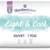 Slumberdown Light & Cool 1 Tog Duvet - Single 2 Slumberdown Light & Cool 1 Tog Duvet - Single -Home Sales Store 1251449 R Z001A
