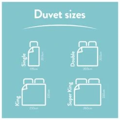 Slumberdown Light & Cool 1 Tog Duvet - Single 17 Slumberdown Light & Cool 1 Tog Duvet - Single -Home Sales Store 1251449 R Z006A