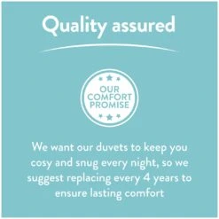 Slumberdown Light & Cool 1 Tog Duvet - Single 21 Slumberdown Light & Cool 1 Tog Duvet - Single -Home Sales Store 1251449 R Z010A