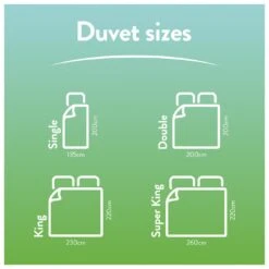 Slumberdown Ever Fresh 10.5 Tog Duvet - Single -Home Sales Store 1256767 R Z007A